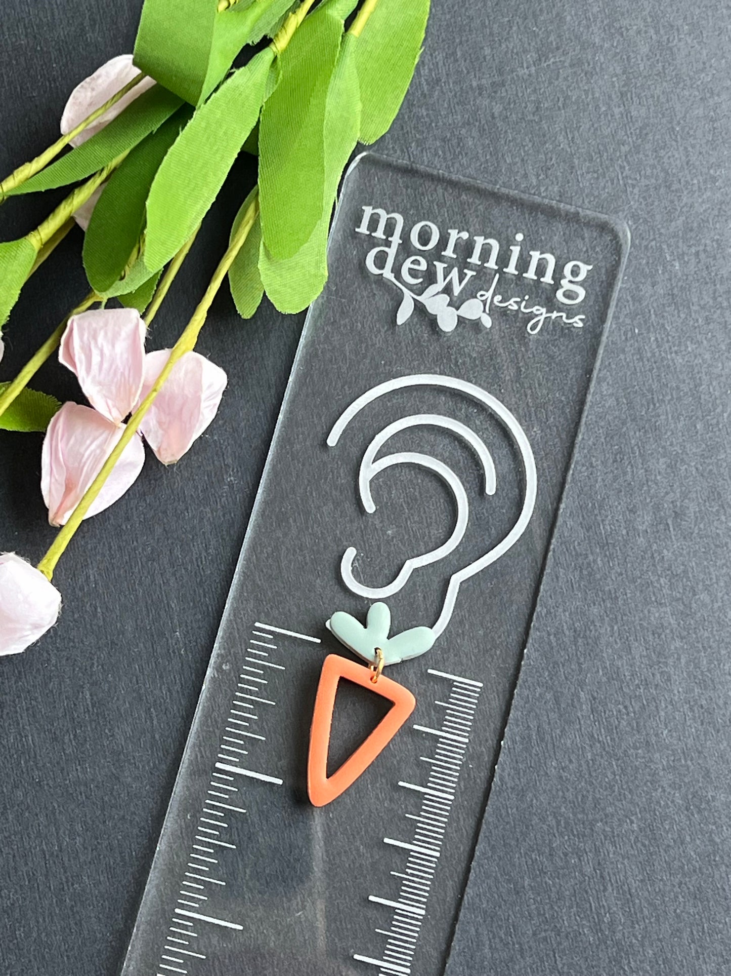 Fresh Carrots Clay Earrings