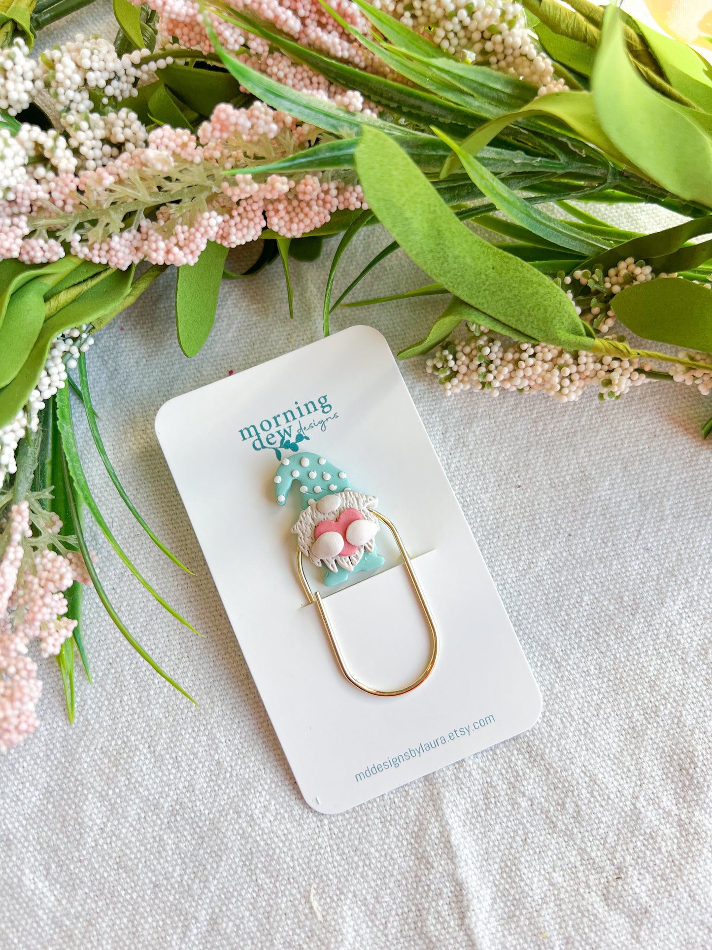 Polymer Clay Paper Clip Bookmarks