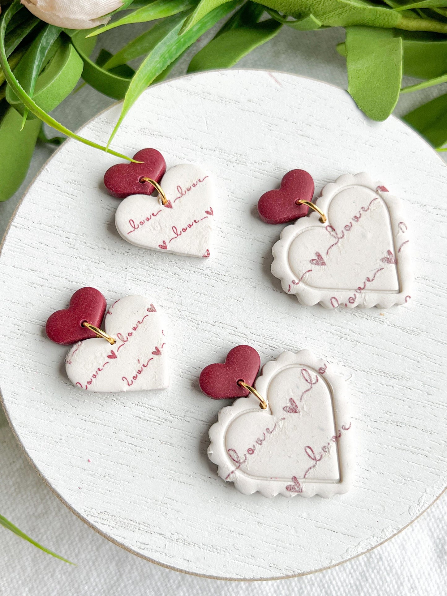 Love Heart Dangles