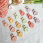 Pastel Spring Dangles with Bow Detail Polymer Clay Earrings