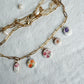 Flower Themed Transfer Paper Designed Polymer Clay Charms