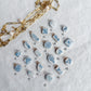 Dutch Delft Themed Transfer Paper Designed Polymer Clay Charms