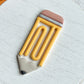 Pencil Polymer Clay Bookmark