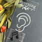 2 Beamed Black 8th Note Polymer Clay Earrings