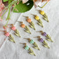 Spring Tulip Polymer Clay Earrings