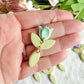 Spring Tulip Trio Polymer Clay Earrings