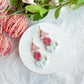Whimsical Spring Garden Trio Polymer Clay Earrings