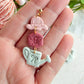 Whimsical Spring Garden Trio Polymer Clay Earrings