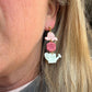 Whimsical Spring Garden Trio Polymer Clay Earrings