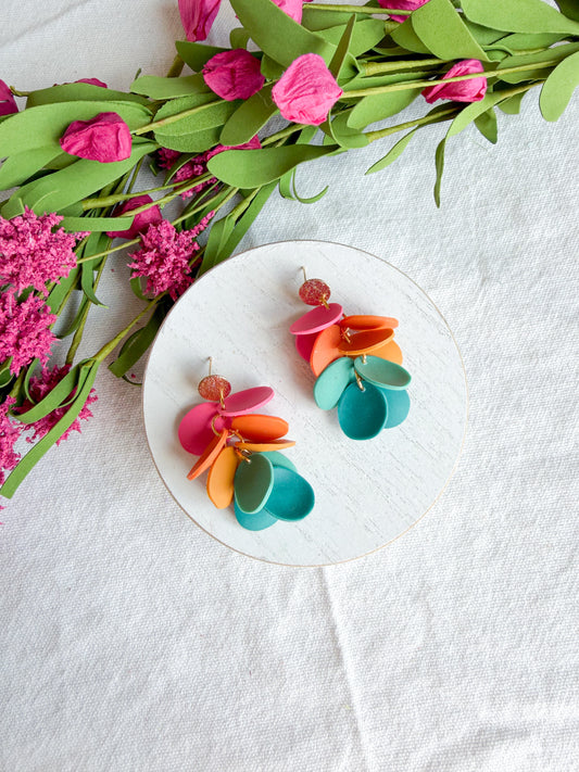 Cinco De Mayo Fiesta Polymer Clay Earrings