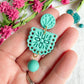 Cinco De Mayo Fiesta Papel Picado Polymer Clay Earrings