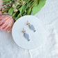 Coastal Catch Fish with Starfish Studs Polymer Clay Earrings | Seaside Charm Collection