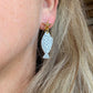 Coastal Catch Fish with Starfish Studs Polymer Clay Earrings | Seaside Charm Collection