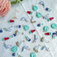 Seaside Charm Polymer Clay Charms