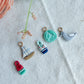 Seaside Charm Polymer Clay Charms