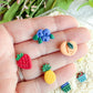 Fruit Stand Polymer Clay Studs - Build Your Own Stud Pack