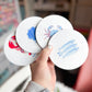Coastal Sea Life Beverage Coasters | Set of 4 Table Coasters