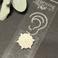 Scandinavian Winter White Snowflake Dangles