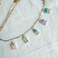 Spice Village Themed Transfer Paper Designed Polymer Clay Charms