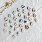 Halloween Ghosts Transfer Paper Designed Polymer Clay Jewelry Charms