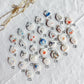 Halloween Ghosts Transfer Paper Designed Polymer Clay Jewelry Charms