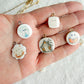 Halloween Ghosts Transfer Paper Designed Polymer Clay Jewelry Charms
