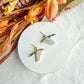 Mallard Duck Polymer Clay Earrings