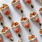Fall Flower Bouquet Polymer Clay Earrings