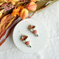 Fall Flower Bouquet Polymer Clay Earrings