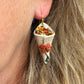 Fall Flower Bouquet Polymer Clay Earrings
