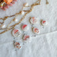 Mushroom Transfer Paper Designed Polymer Clay Jewelry Charms