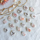 Fall Woodland Animal Transfer Paper Designed Polymer Clay Jewelry Charms