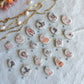 Fall Woodland Animal Transfer Paper Designed Polymer Clay Jewelry Charms