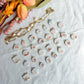 Fall Goose Transfer Paper Designed Polymer Clay Jewelry Charms
