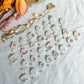 Fall Goose Transfer Paper Designed Polymer Clay Jewelry Charms