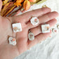 Fall Goose Transfer Paper Designed Polymer Clay Jewelry Charms