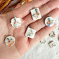 Mallard Duck Transfer Paper Designed Polymer Clay Jewelry Charms