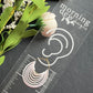 Ribbon Strips Polymer Clay Hoops
