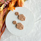 Autumn Woodland Acorn Polymer Clay Earrings