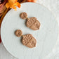 Autumn Woodland Acorn Polymer Clay Earrings