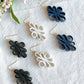 Ribbon Quilling Polymer Clay Hoops