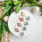Soft Pastel Tulip Dangles