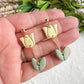 Soft Pastel Tulip Dangles