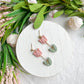 Soft Pastel Tulip Dangles