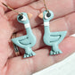 Pigeon Polymer Clay Earrings | Teacher Earrings | Back to School Earrings |  Teacher Gift