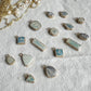 Nautical Themed Transfer Paper Designed Polymer Clay Necklace Charms (Charms Only)