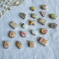 Pink Lemonade Themed Transfer Paper Designed Polymer Clay Necklace Charms (Charms Only)