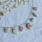 Pink Lemonade Themed Transfer Paper Designed Polymer Clay Necklace Charms (Charms Only)