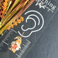 Autumn Tartan Plaid Pumpkin Gnome Dangles
