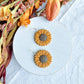 Boho Sunflower Dangles